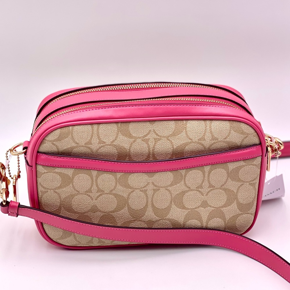 COACH JES CROSSBODY IN SIGNATURE CANVAS AND Wallet - Picture 11 of 15